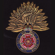 Royal Fusiliers wire blazer badge